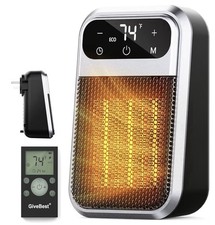 Givebest Cyber 800W Plug in Heater with ECO Mode Save Energy - Portable