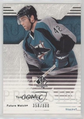 2003-04 SP Authentic Future Watch /900 Tom Preissing #115 05u8