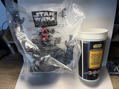 Star Wars - Epis 1 - DARTH MAUL - 1999 CUP TOPPER - KFC Taco Bell Pizza Hut NEW