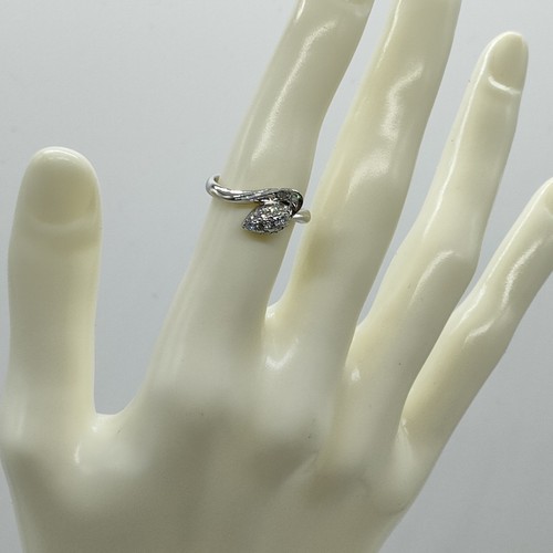 Jewelry Ring Natural Diamond 0.26ct Platinum 2322034 - Picture 5 of 11