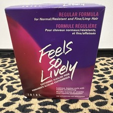 Zotos Feels So Lively Exothermic Alkaline  Regular Formula. SEALED