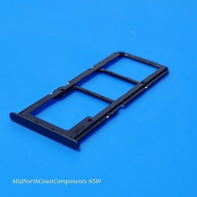 Oppo Realme C35 Dual Sim Tray Double Sided Card Replacement Glowing Black