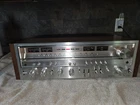 Pioneer SX-980 Vintage Stereo Receiver Silver Face Wood Case Classic Audio