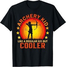 POPULAR Archery Kid for Bow Hunting Kid Archer Youth Archery Tee T-Shirt S-3XL