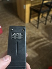 Vtg SANYO Dictation-Record-Review-Dynamic Microphone Model HM-81-MADE IN JAPAN