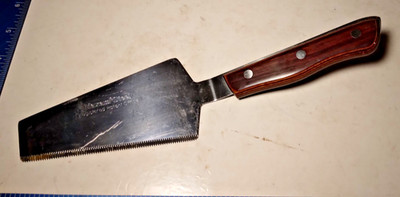 Vintage Maxam Steel Japan Kitchen Pull Saw Utensil