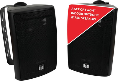 LU43PB 4'' 3-Way High Performance Outdoor Indoor Wired Speakers | Effortless Set 