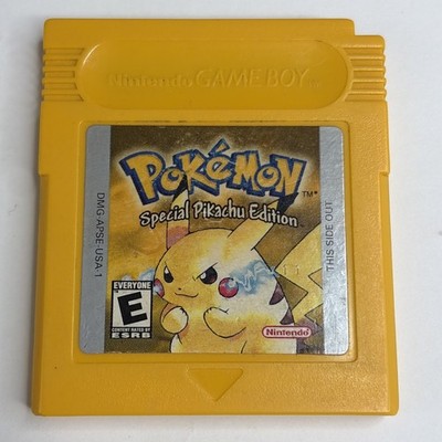Pokemon Yellow: Special Pikachu Edition Original TESTED SAVES NEW BATTERY