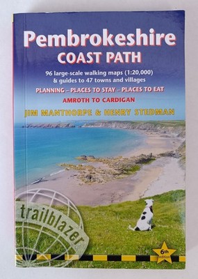 Trailblazer TravelGuide: Pembrokeshire Coast Path (english) with walking maps
