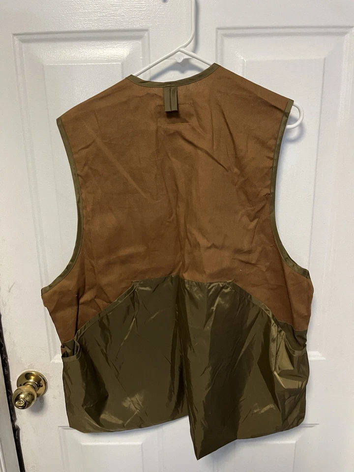 VTG Game Winner Sportswear Duck Bird Hunting Shooting Vest Brown Mens Xl/xxl - Image 3 of 3