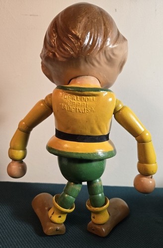 "Muñeca de composición y madera Gabby From Gulliver's Travels de 10"" Ideal Toy Co. 1939 excelente" - Imagen 6 de 12