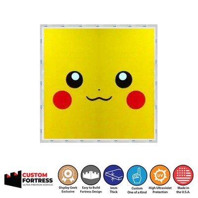 Custom Acrylic Hard Case for GAME BOY ADVANCE SP PIKACHU POKEMON CNTR Japan Box