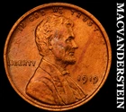 1919 Lincoln Wheat Cent - Choice Gem Brilliant Unc+++  Super Color  #i5154