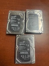 Lot of 3x Seagate 3TB 3.5" SAS HDD ES