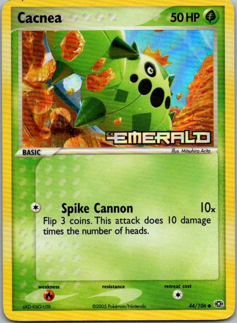 Cacnea Common Emerald 44/106 NM