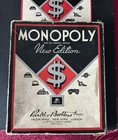 Vintage 1937 Monopoly New Edition #6 Board Game Parker Brothers Black Box