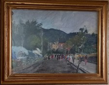 Placido Errico (Napoli1909-1983). Strada nel verde