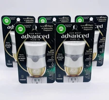 Air Wick LOT (5) Warmers Advanced Plug-ins Scented Oil Warmers - 5 Pack NEW