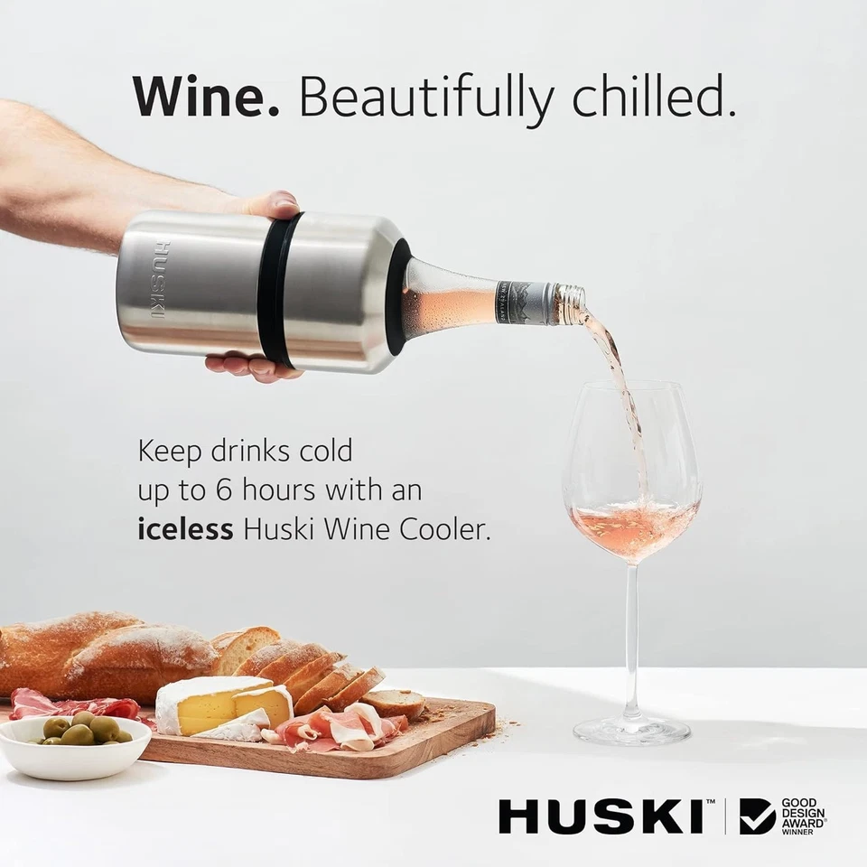 Enfriador de vino sin hielo next Gen - Diseño ajustable, elegante y galardonado Foto 4 de 4