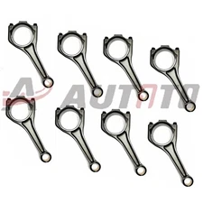 8x Connecting Rods AJ133 For Jaguar XF XJ XK XJR575 XFR Land Rover LR4 5.0L V8