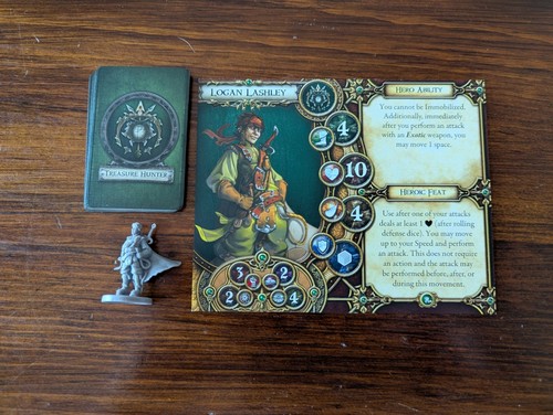 Descent: Journeys in The Dark - 2nd Edition Labyrinth Of Ruin Heros & Cards Only - 第 3/5 張圖片