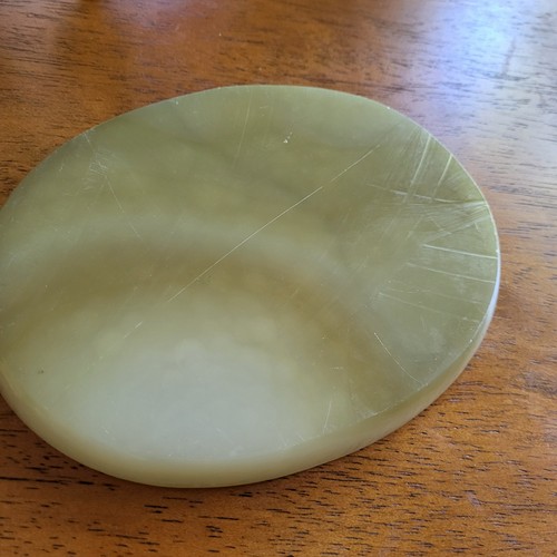 Vtg Onyx Stone 6 Shot Glasses Green Matching Serving Tray 70's Retro - Bild 10 von 19