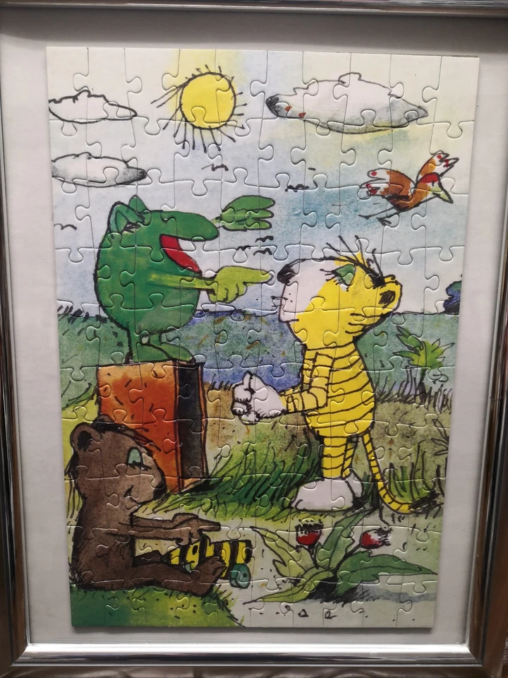 Janosch Kinderbilder im Bilderrahmen für Baby- & Kinderzimmer zu verkaufen - Bild 4 von 4