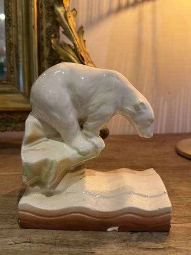 Paire De Serre Livres & Ours & Art Déco - Picture 10 of 13