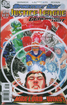 US COMIC PACK Justice League GENERATION LOST 19-24 DC