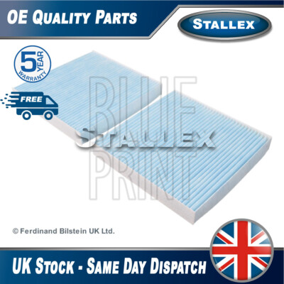 Fits BMW X3 2010-2017 X4 2014-2018 2.0 D 3.0 Cabin Filter Set Stallex #3
