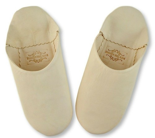 MOROCCAN LEATHER BABOUCHE SLIPPERS SHEEPSKIN SLIDES MULES WOMENS **HANDMADE** - Picture 94 of 205