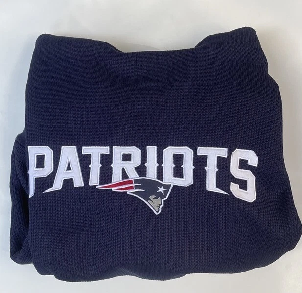 Sudadera con capucha G-III NEW ENGLAND PATRIOTS NFL PARA HOMBRE TALLA L FORRADA DE LANA PUNTO ACANALADO CREMALLERA COMPLETA Foto 3 de 4