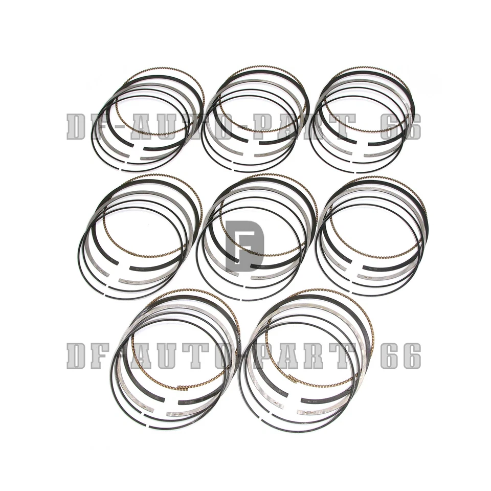 Juego de 8 anillos de pistón Φ97 mm para Mercedes-Benz C55 ML55 SLK55 AMG M113 V8 5,4 5,5 L Foto 4 de 4