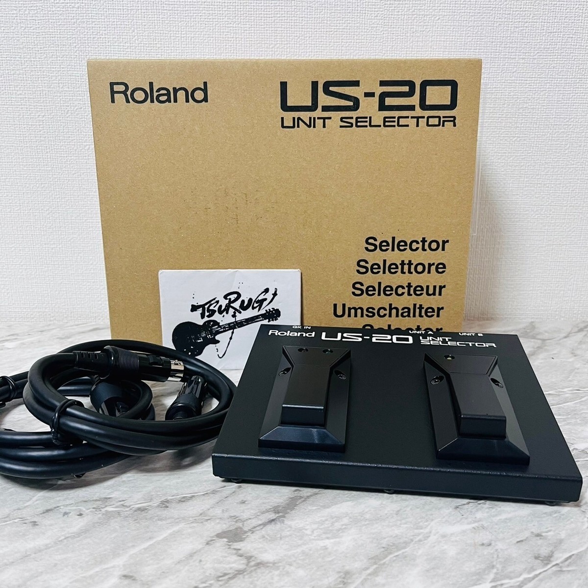 未使用・新品同様】Roland US-20 Unit Selector ローランド ユニット