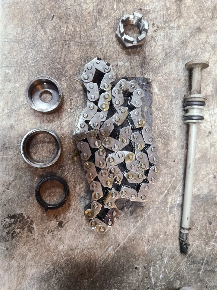 Formula Z Ski Doo 1997 cadena completa 504144700 AT762 Foto 2 de 4