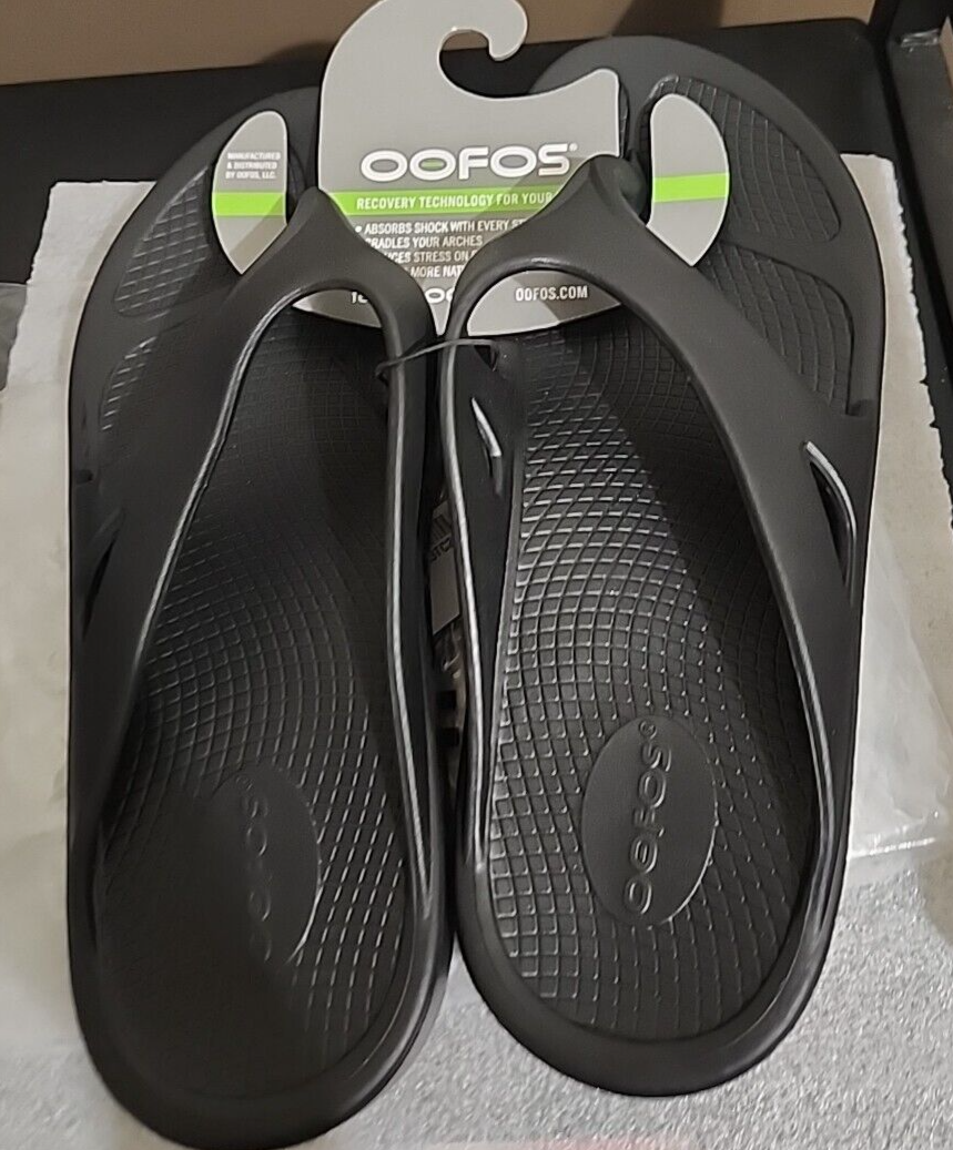 靴 FCRB 25SS OOFOS OOriginal BLACK 27cm Women's OOriginal Black Sandal – OOFOS