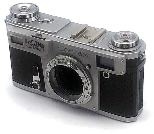 Soviet Arsenal copy of Contax II Carl Zeiss Jena CHROME Soviet Arsenal copy of Contax II Carl Zeiss Jena CHROME
