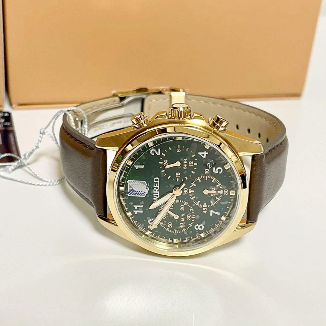 WIRED Attack on Titan Levi Signature Model Watch Model No