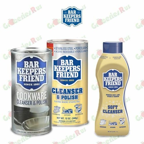 Bar Keepers Friend Cookware Stainless Steel / Polish Cleanser Polish