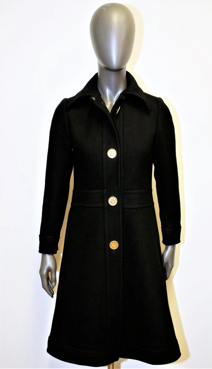 Wool trapeze shop coat