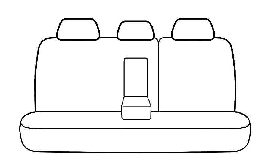 CUBIERTAS DE ASIENTO DELANTERAS Y TRASERAS DE LONA para Toyota Corolla Hatchback 2019-2023 Foto 3 de 3