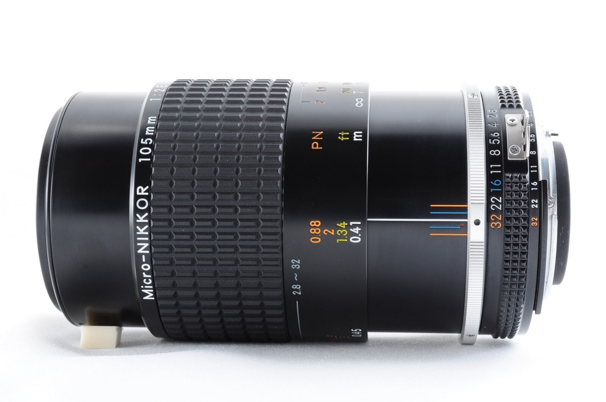 NIKON Ai-S Micro-NIKKOR 105mm F2.8 MF Macro Lens For F Mount From