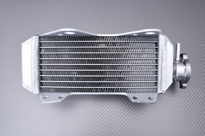 Radiateur d'eau Racing KAWASAKI KX 65 en alliage supérieur avec soudures TIG haute finition