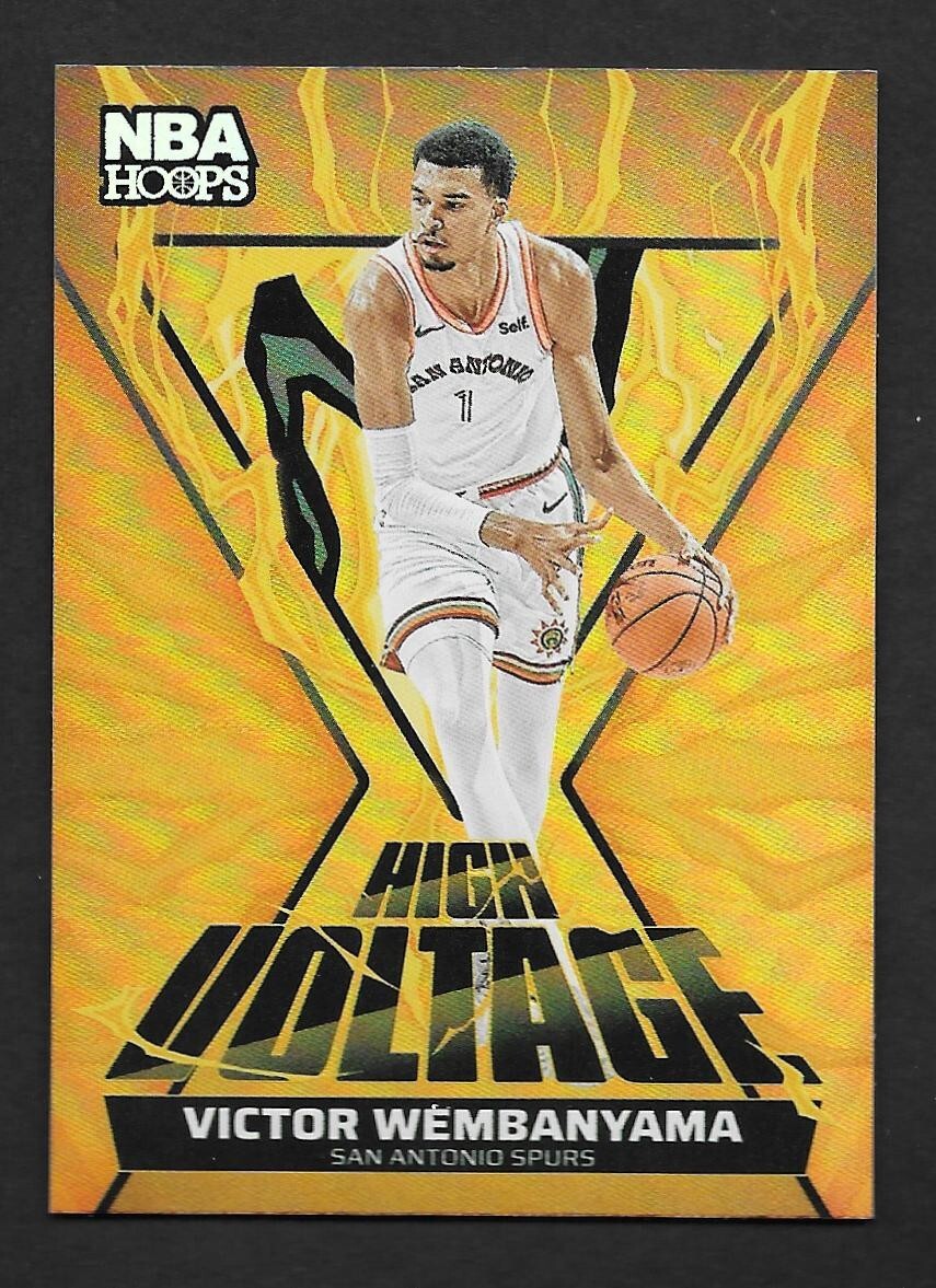 2024-25 NBA Hoops Basketball VICTOR WEMBANYAMA High Voltage