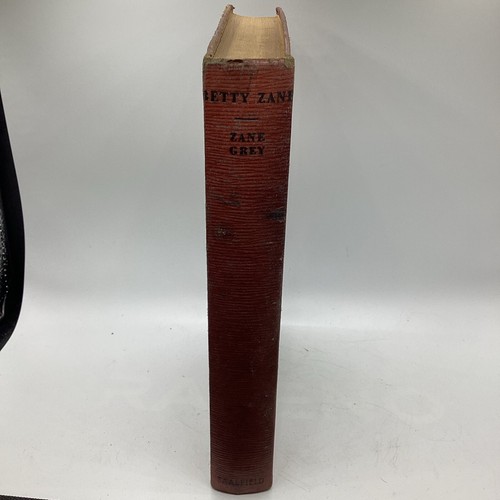 1940 Betty Zane A Novel By Zane Grey Illustrated Hardcover Abridged Version - Picture 3 of 6