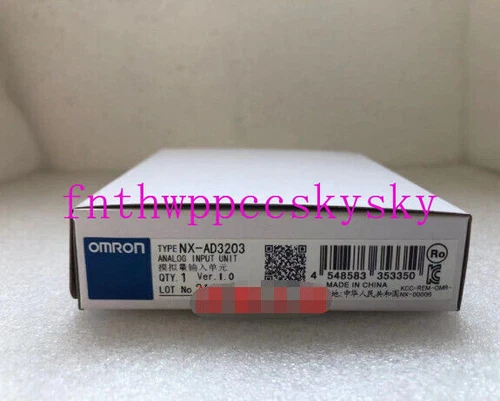 1PCS New Omron NX-AD3203 NXAD3203 Analog Input Unit In Box Brand