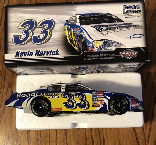Kevin Harvick #33 Road Loans 2007 Monte Carlo SS 1:24 scale NASCAR Limited Ed - Picture 2 of 11