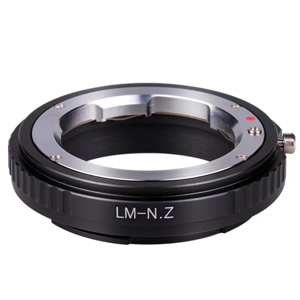 LMZ Adapter Ring for Leica M LM Lens to for Nikon Z5 Z50 Z6 Z7 Z6II