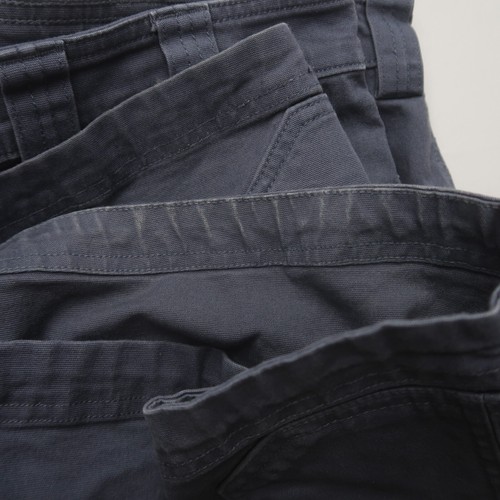 Duluth Flex Firehose Cargo Canvas Shorts 40 Grey Heavyweight Stretch Work 9"L - Picture 8 of 10
