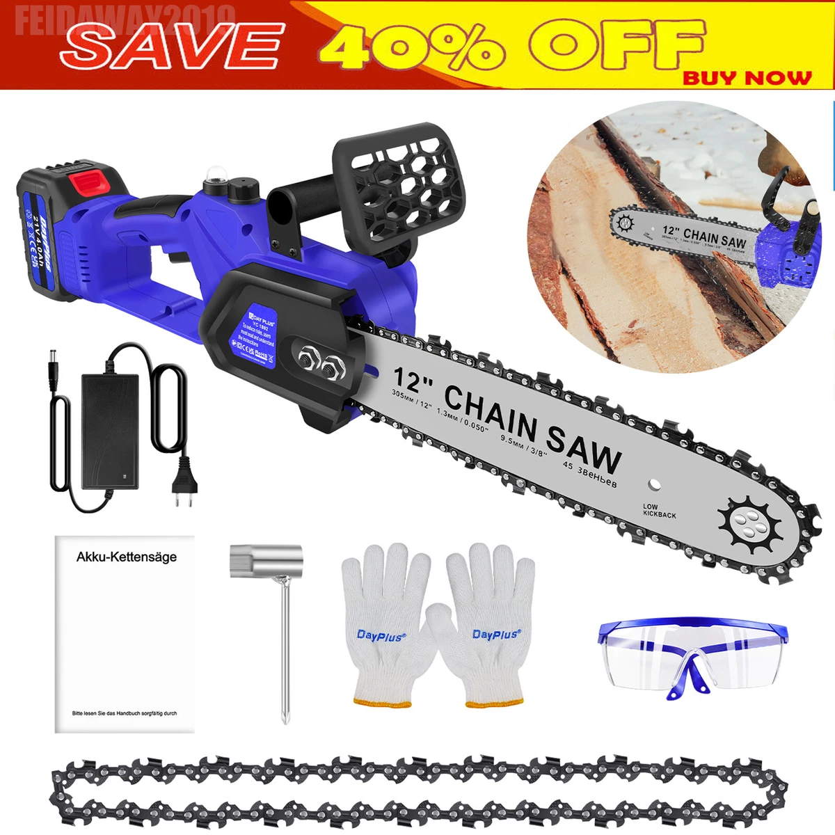 Cordless electric saw for trees deals